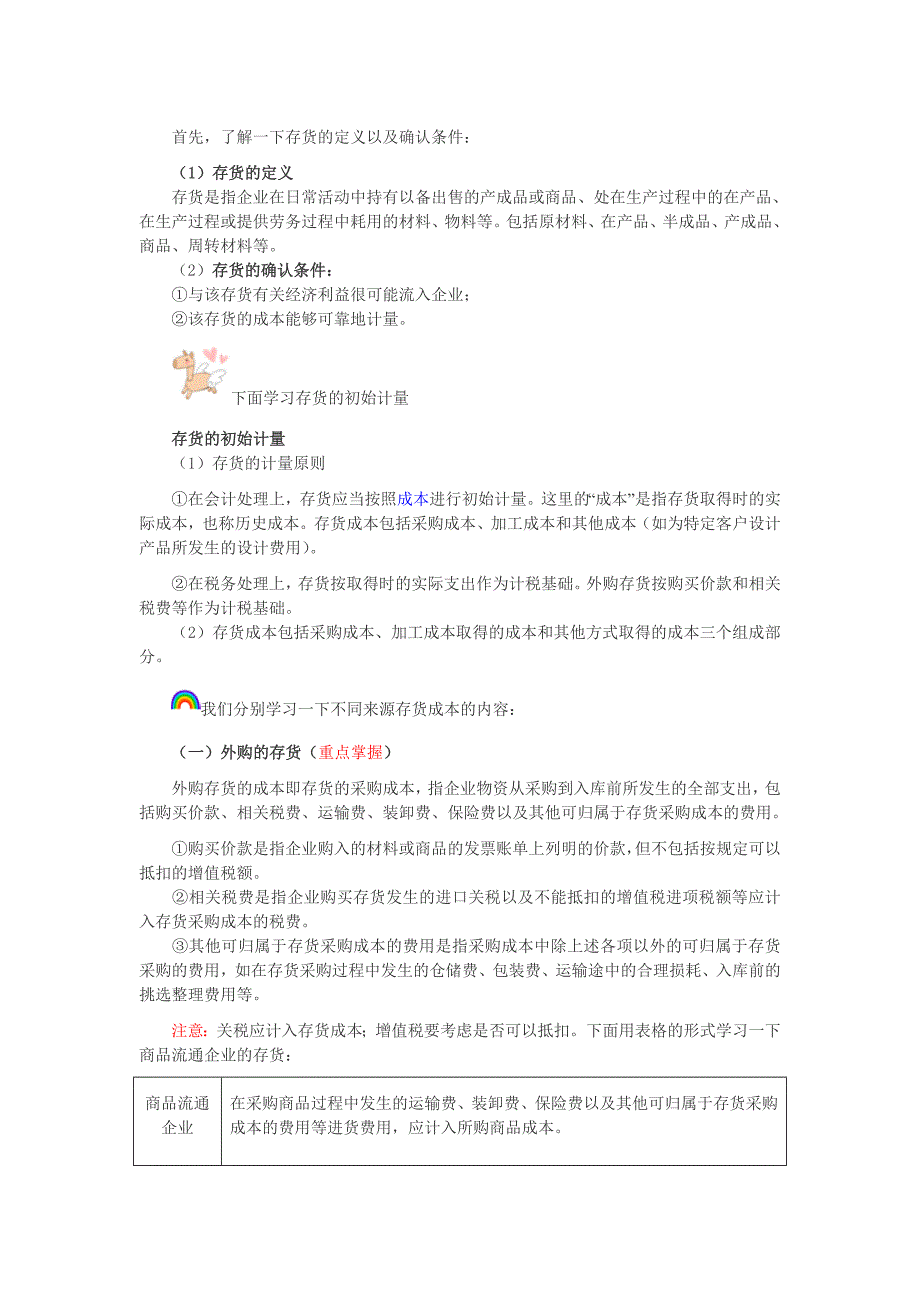 存货的确认和初始计量_第1页