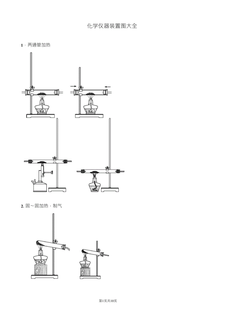 化学各仪器矢量图大全_第1页