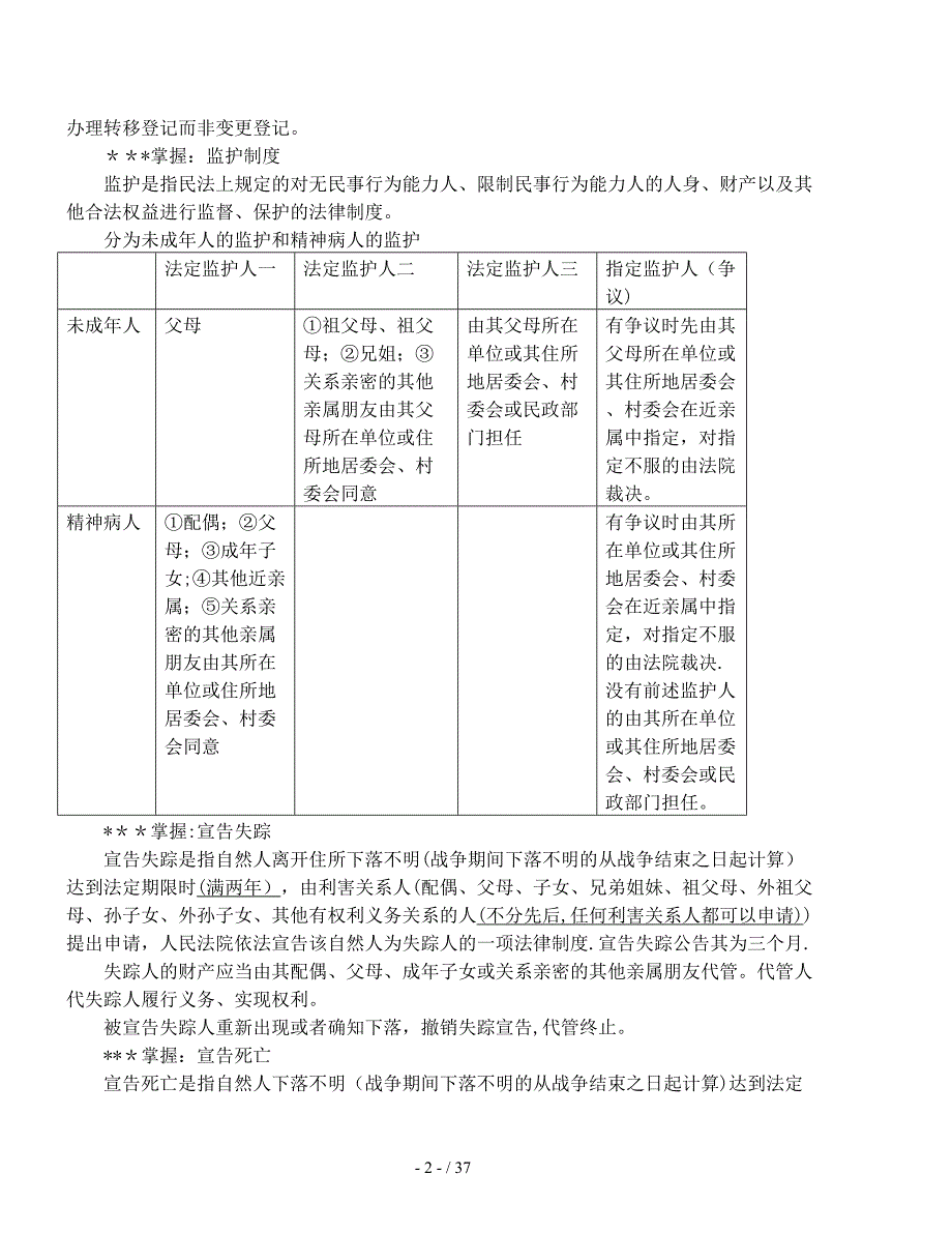 房屋登记官培训考核大纲(第一部分_第3页