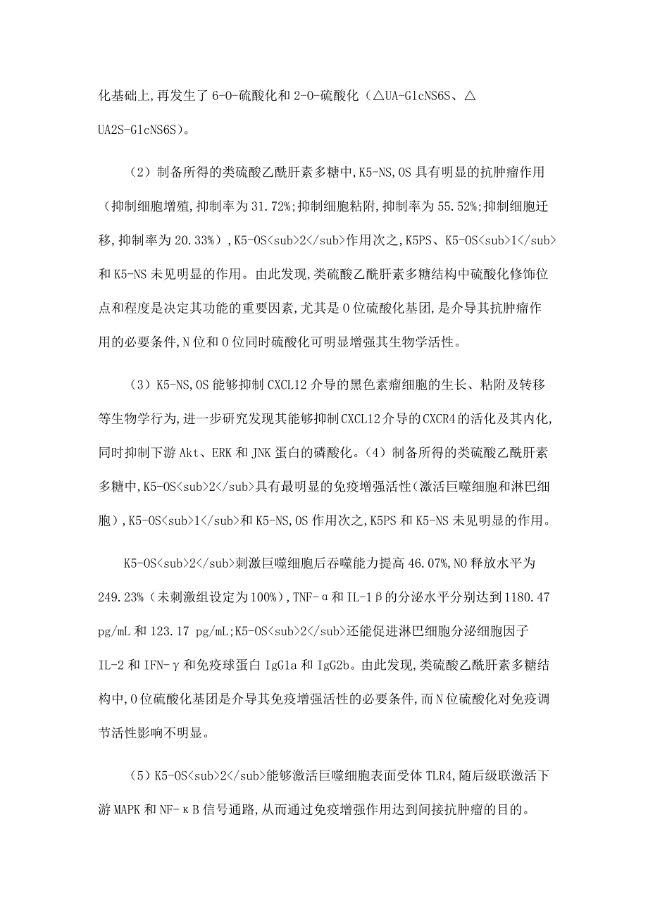 类硫酸乙酰肝素多糖抗肿瘤和免疫调节作用及其机制研究.doc_第2页