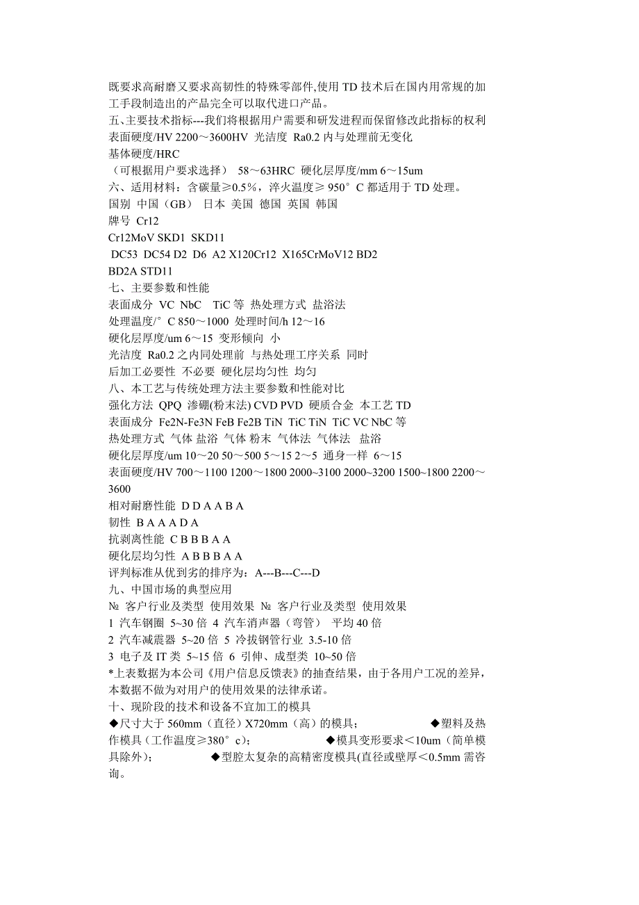 金属模具表面超硬化处理—TD技术简介_第2页