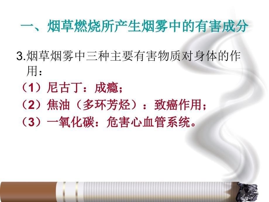 《卫生学精品教学》控烟意识教育培训_第5页