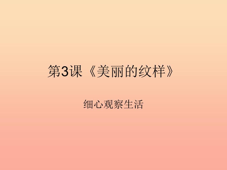 五年级美术上册 第3课 美丽的纹样课件1 新人教版.ppt_第1页