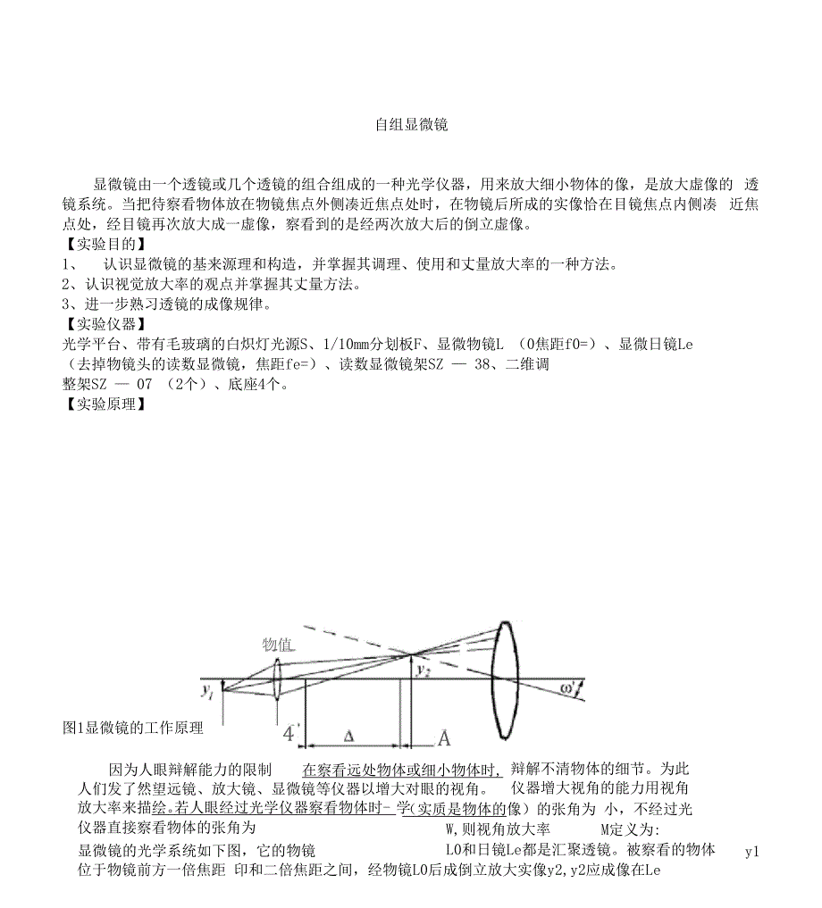 自组显微镜实验报告计划_第1页