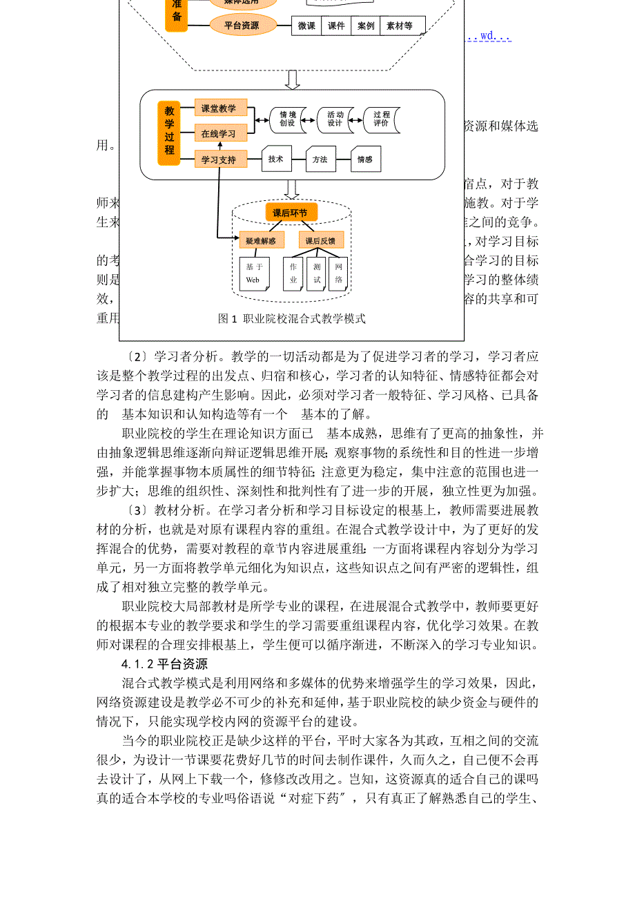 职业院校混合式教学模式创新设计研究_第4页