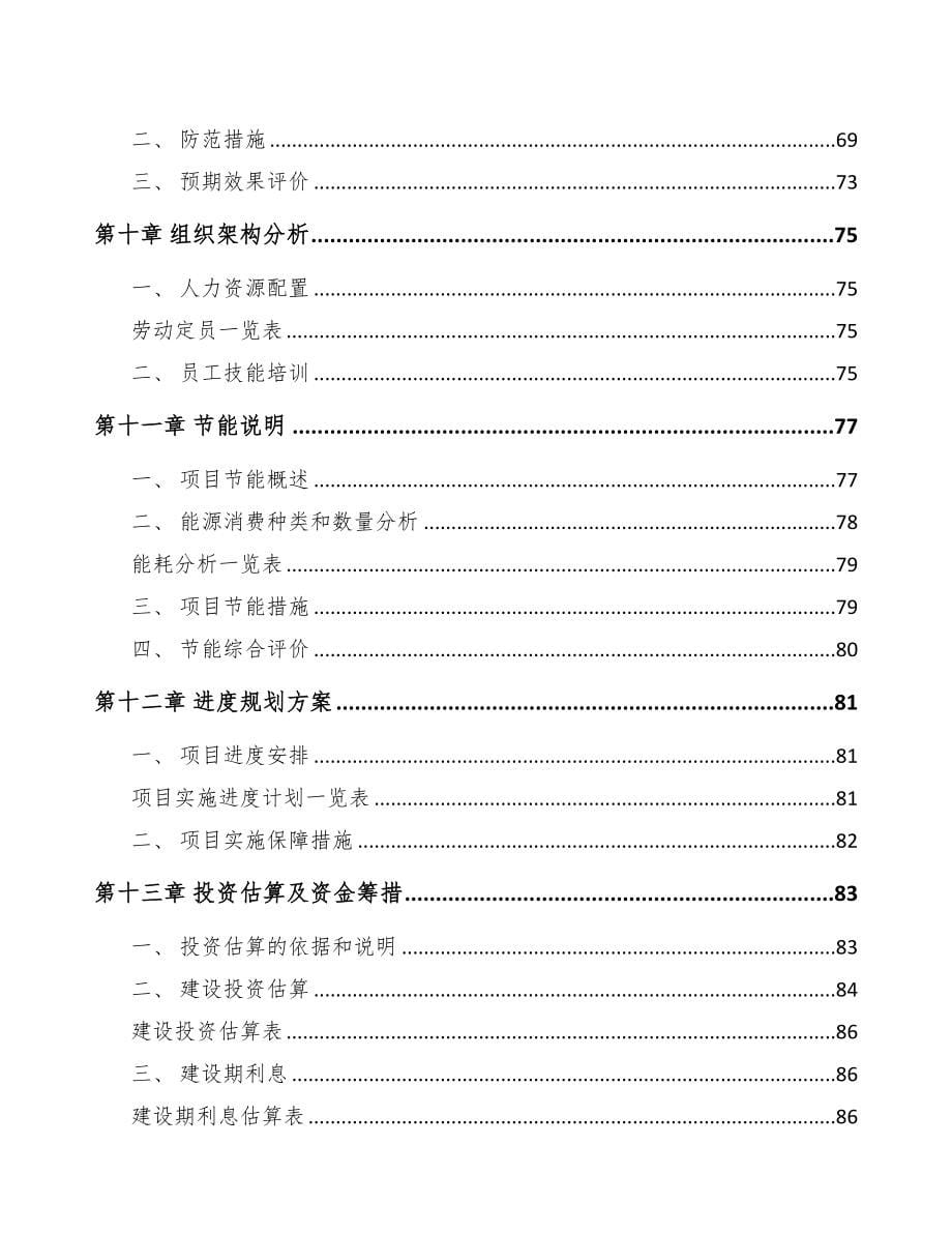 武汉专用阀项目可行性研究报告(DOC 81页)_第5页