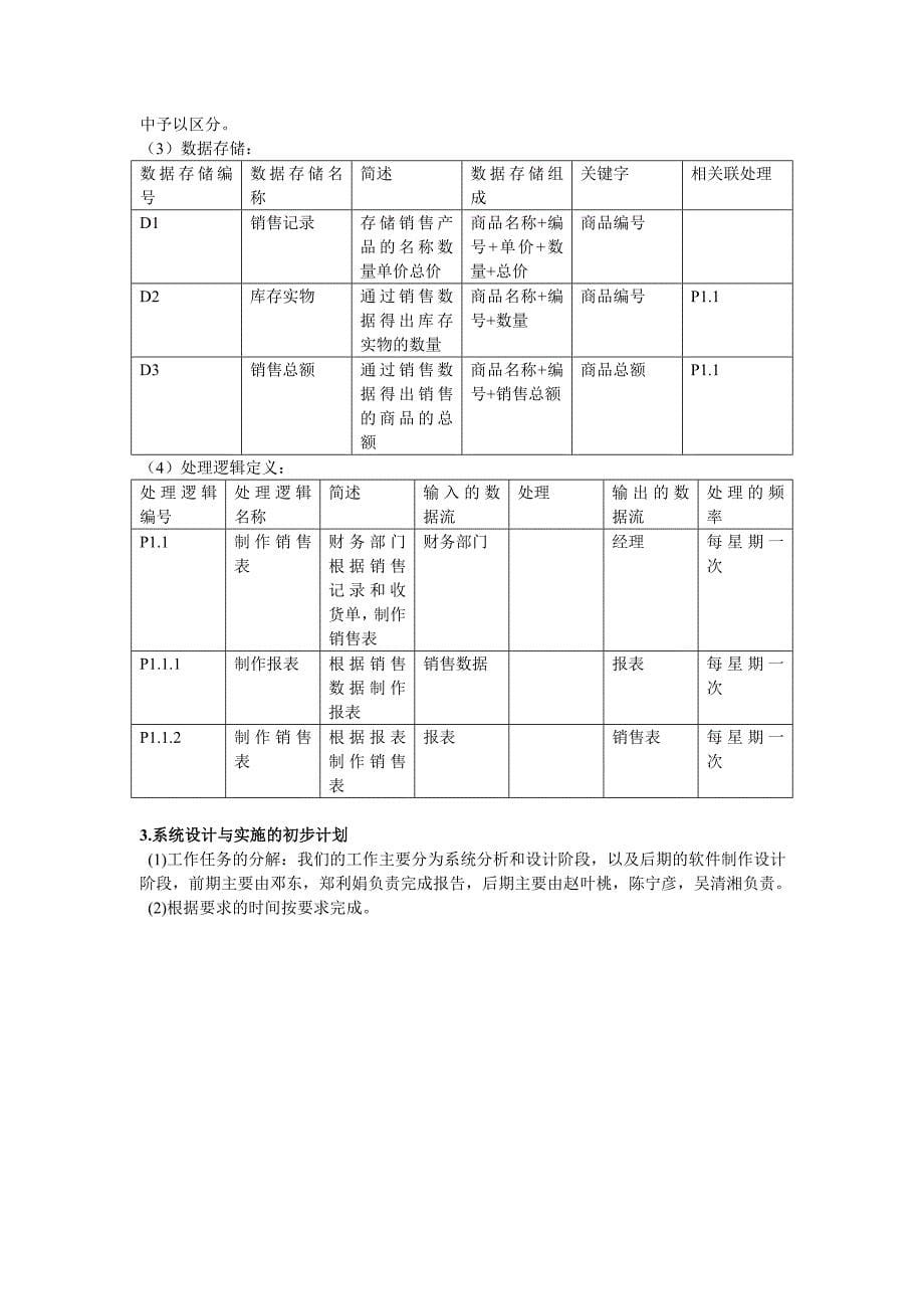 信息管理系统报告(版)_第5页