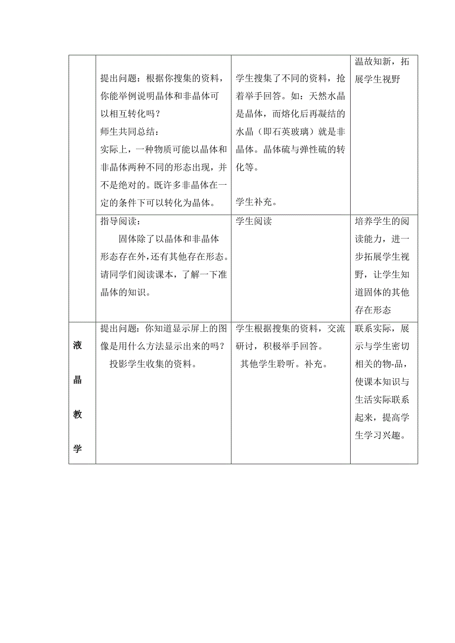 最新 鲁科版高中化学选修三3.4几类其他聚集状态的物质教案_第4页