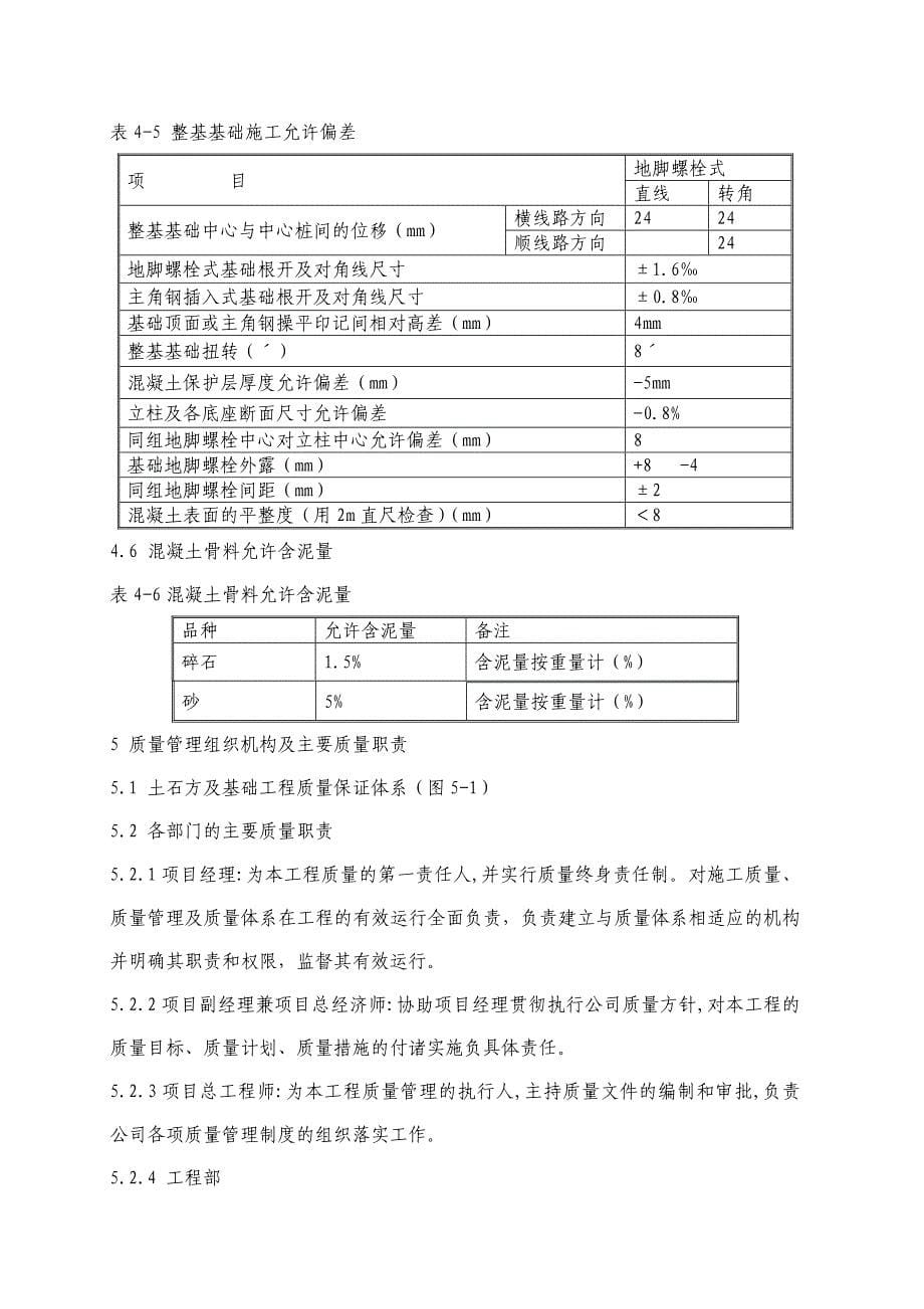 土石方及基础施工质量保证措施_第5页