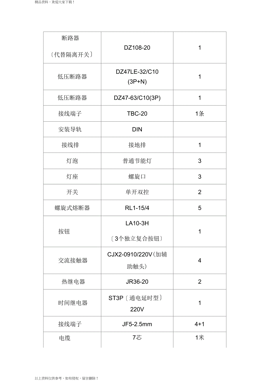 电气安装与调试竞赛方案_第2页