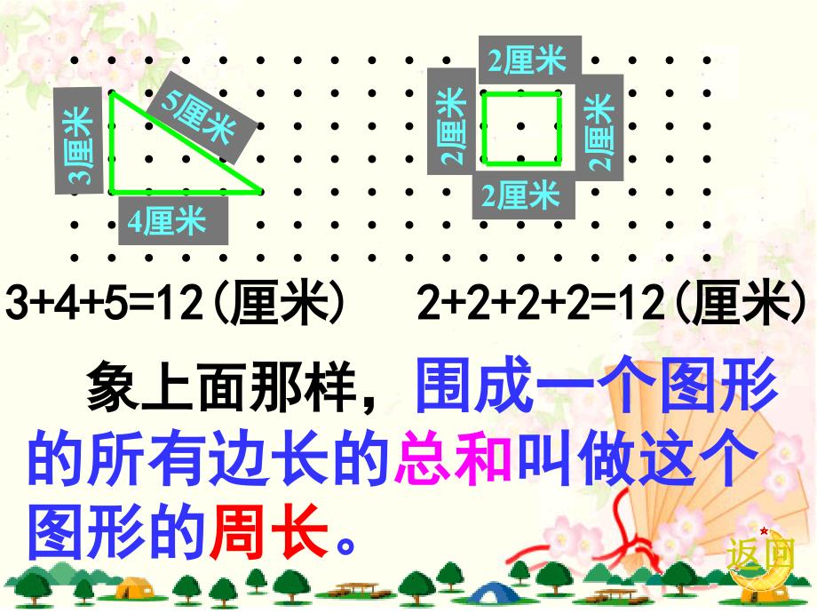 人教版三年级数学上册正方形的周长PPT课件_第3页