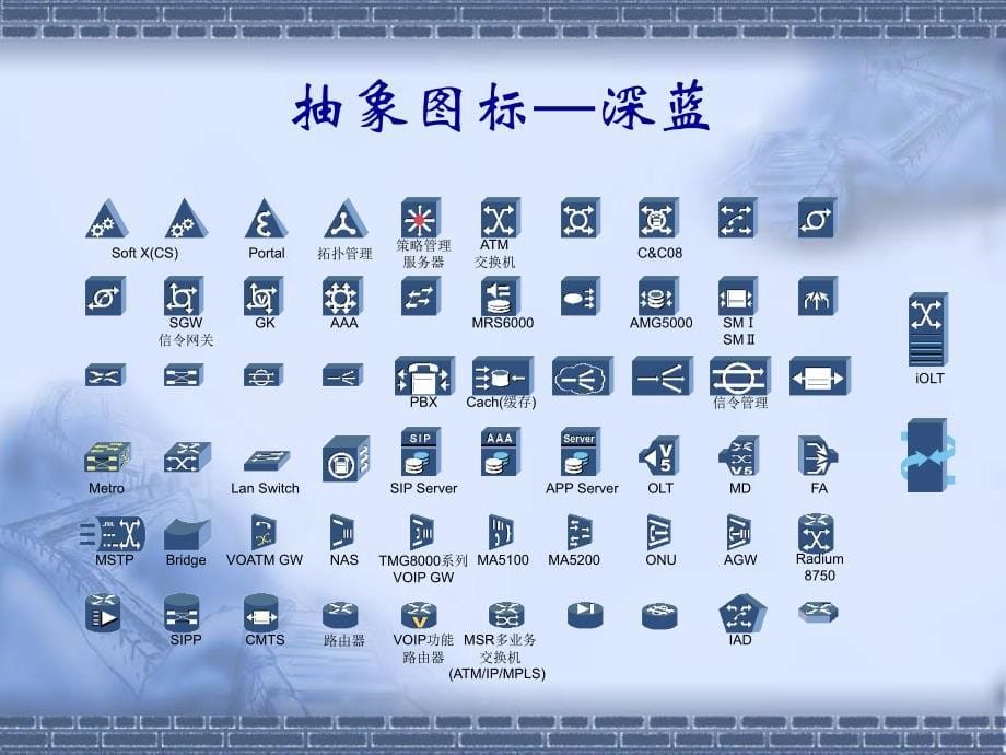 华为09版网络图库PowerPoint和Visio版_第5页