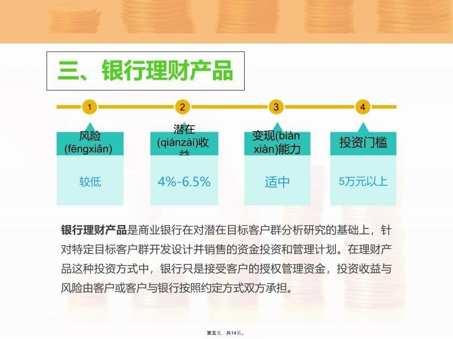 十种投资理财工具特点对比讲课讲稿_第5页