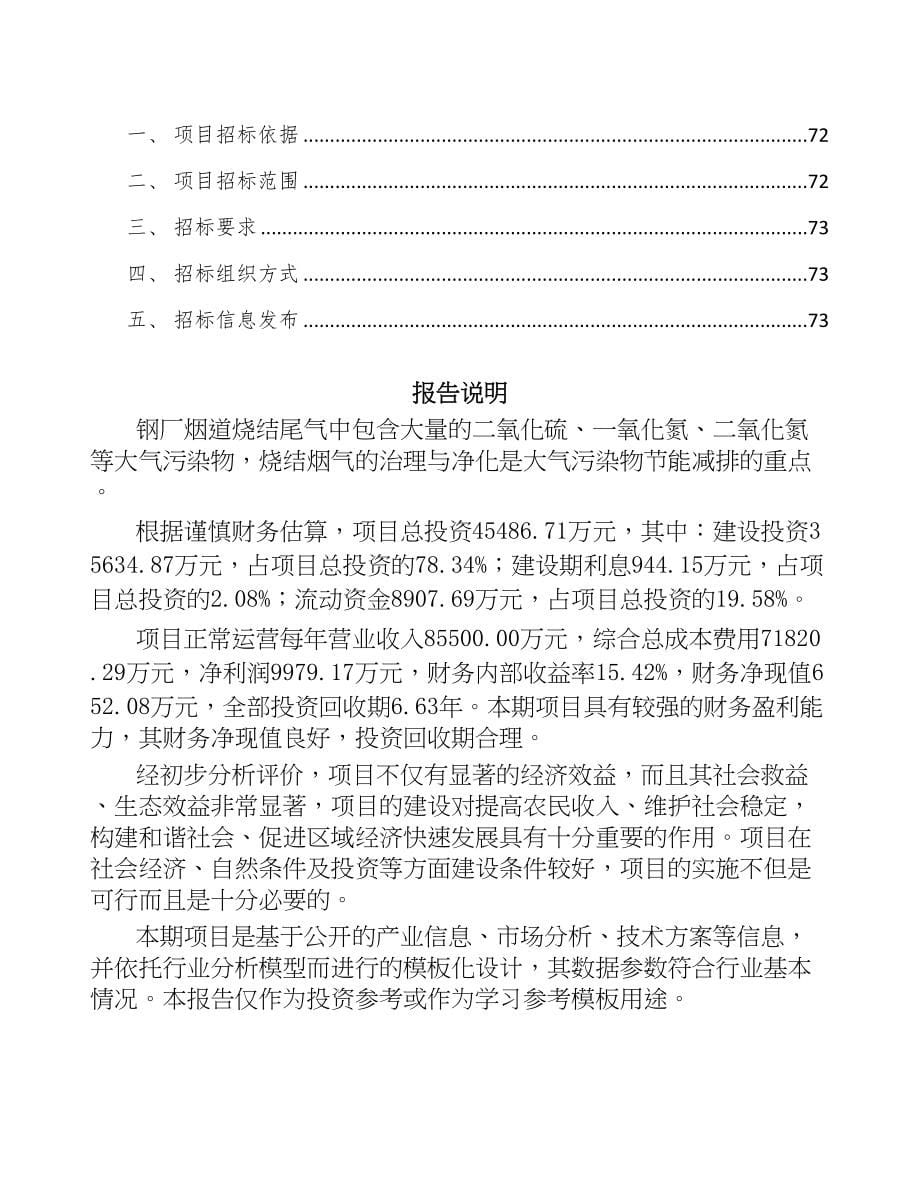 青岛分子筛项目可行性研究报告(DOC 52页)_第5页