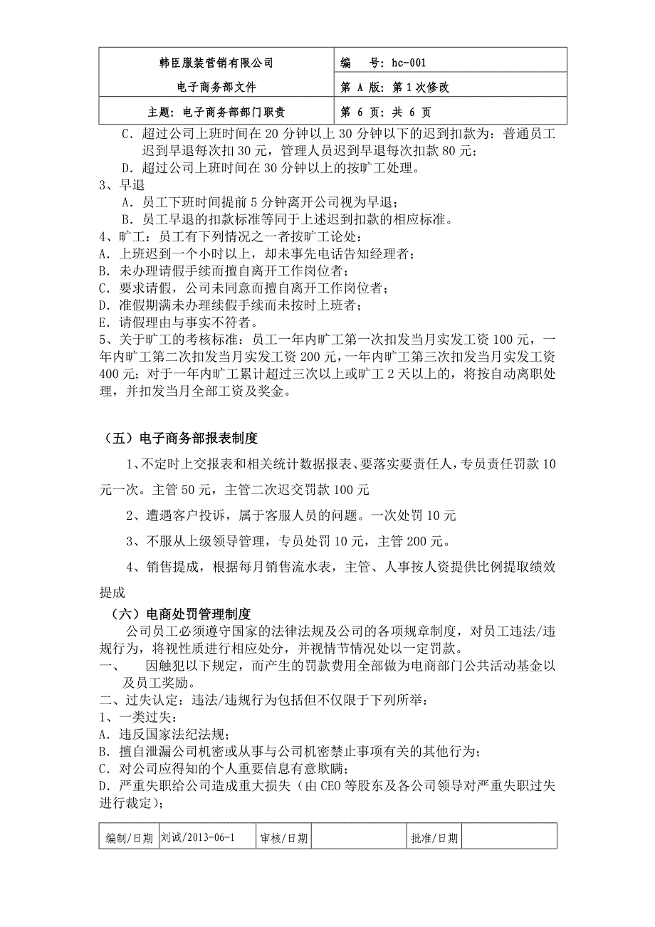 电子商务部职责以及规章制度 (2)（天选打工人）.docx_第4页