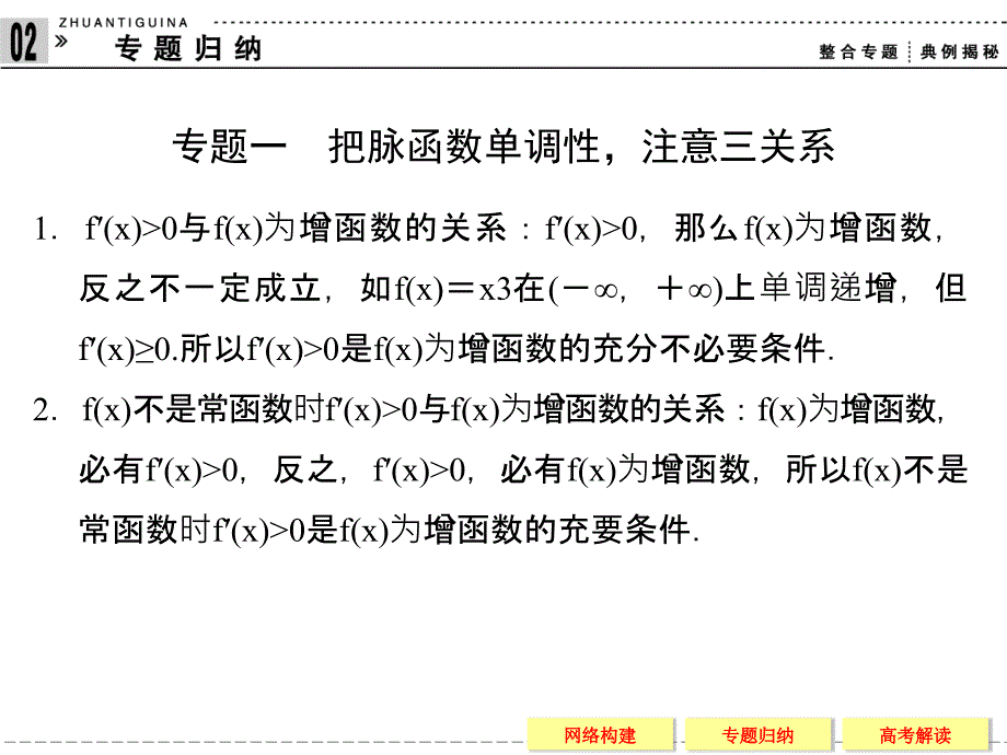 导数的应用章末归纳整合_第3页