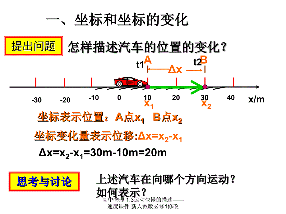 最新高中物理 1.3运动快慢的描述——速度课件 新人教版必修1修改_第2页