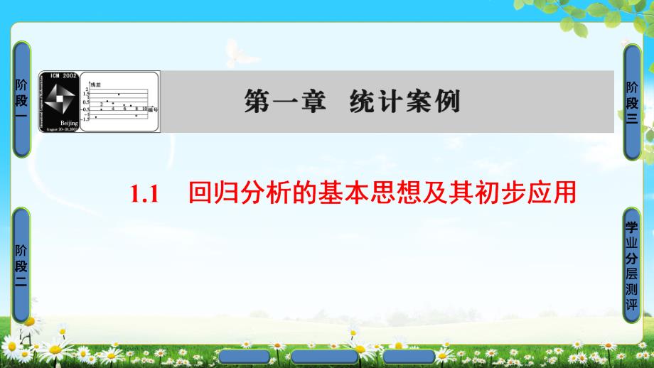 1718版第1章1.1回归分析的基本思想及其初步应用_第1页