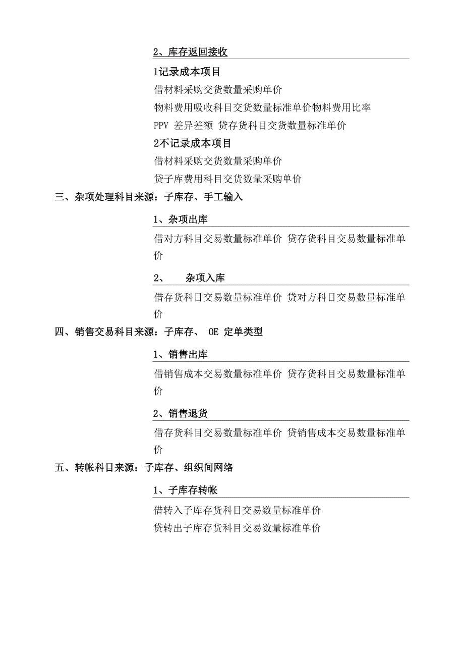 OracleEBSR各模块会计分录_第5页