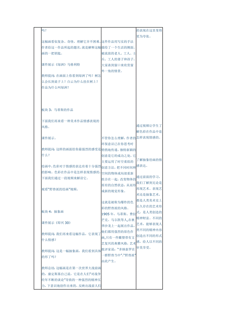 教版八年级第二单元活动三美术可以表现主观情感_第3页