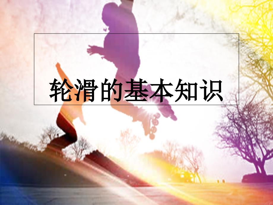 轮滑基础知识_第1页