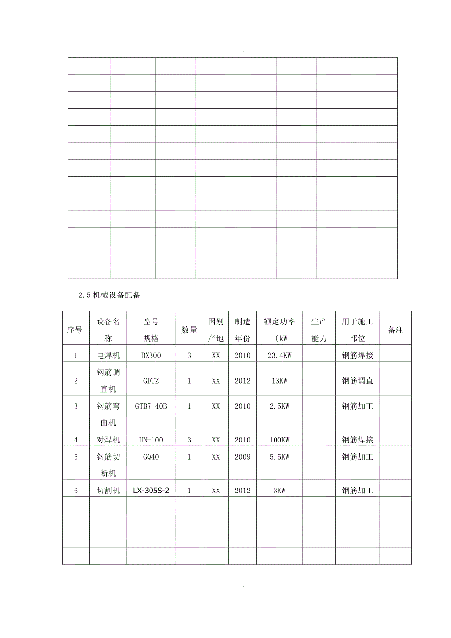 钢筋结构楼梯施工组织方案_第3页