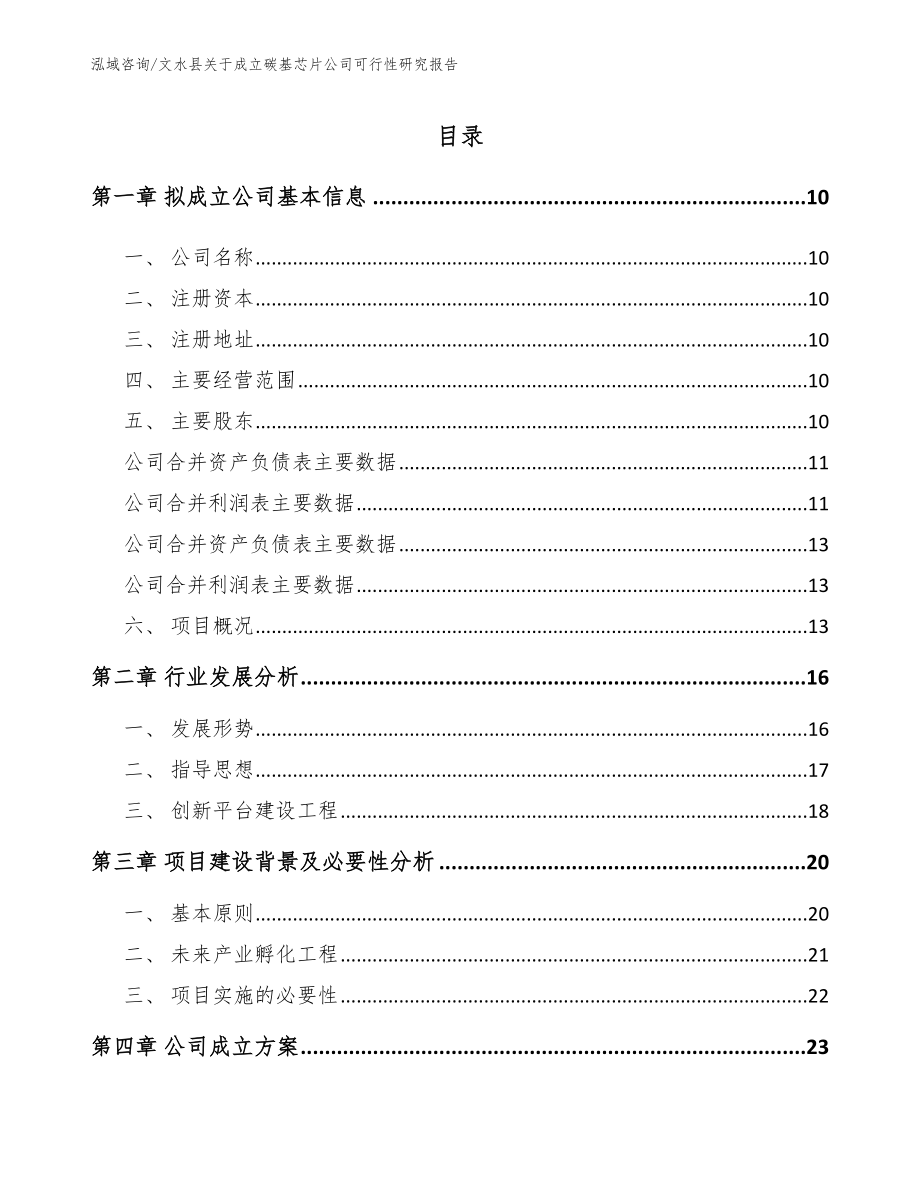 文水县关于成立碳基芯片公司可行性研究报告_第2页