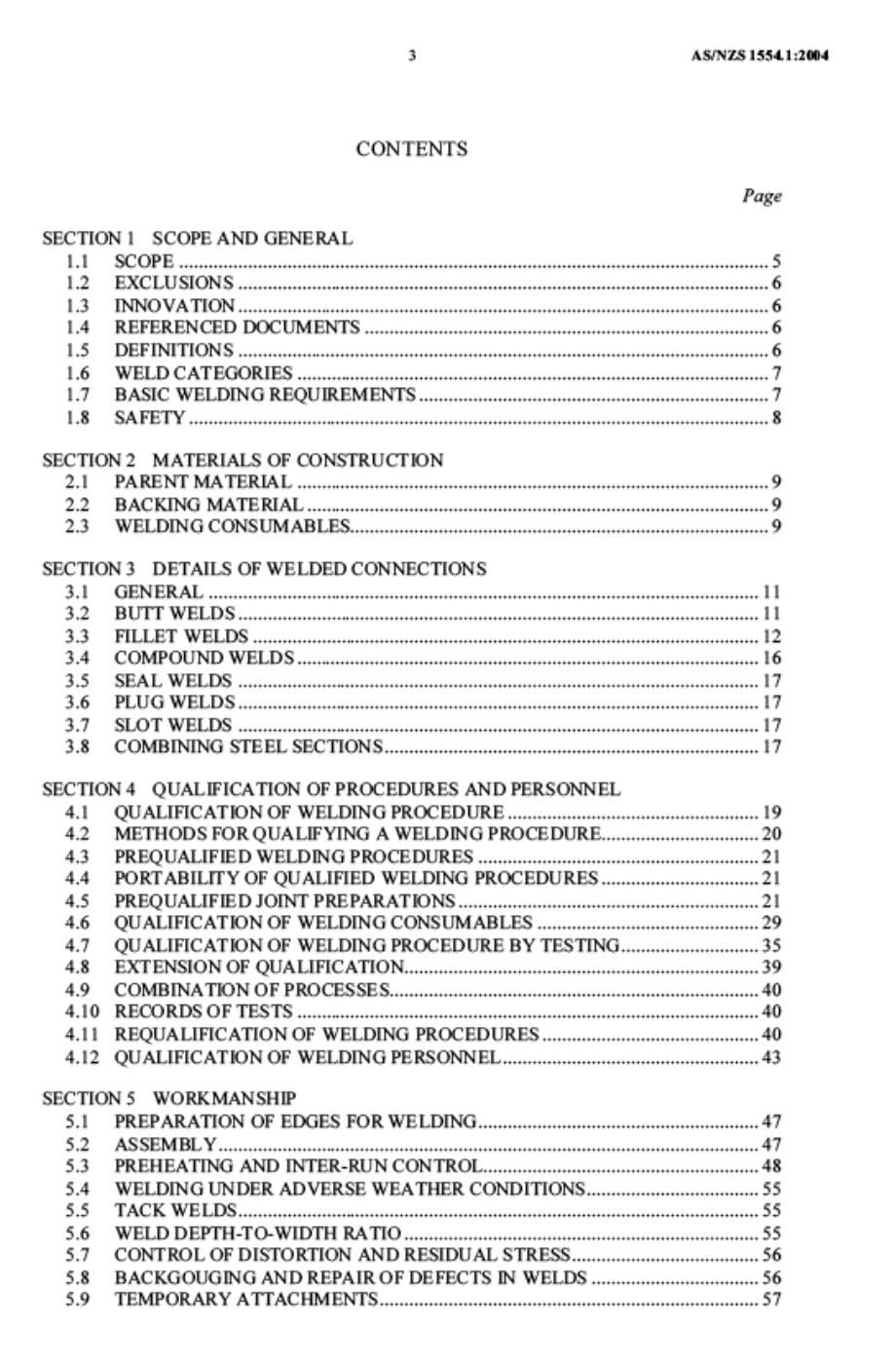 【AS澳大利亚标准】AS NZS 1554.12004 structural steel welding part 1welding of steel structures_第5页