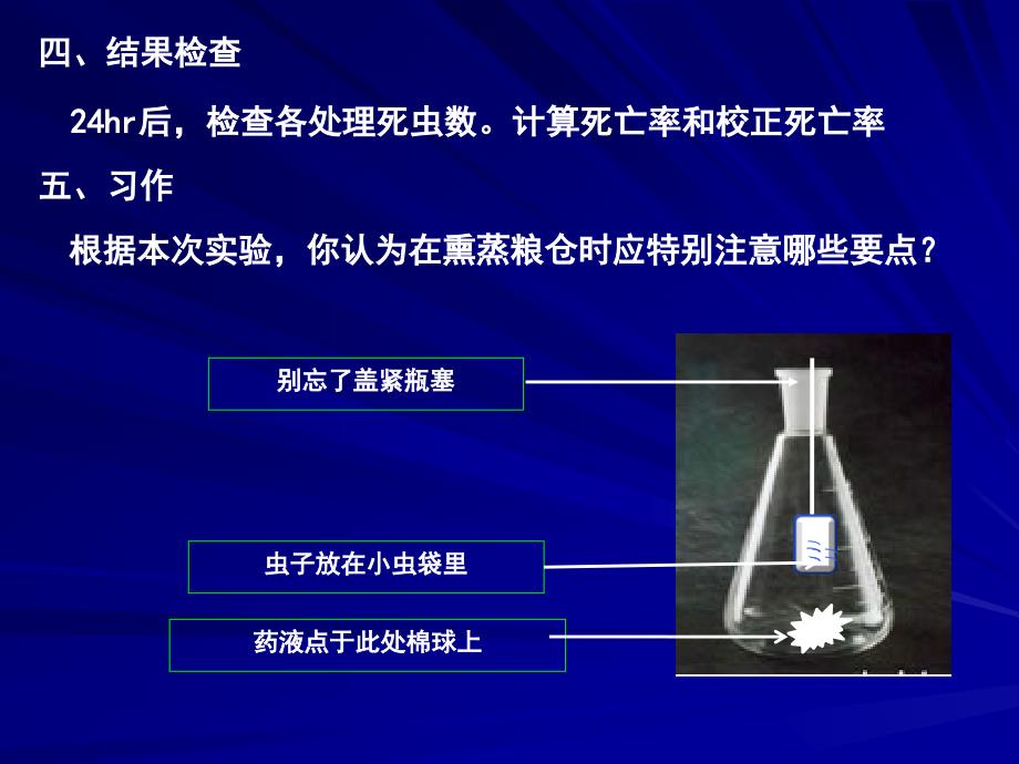 实验六杀虫剂熏蒸作用测定_第4页