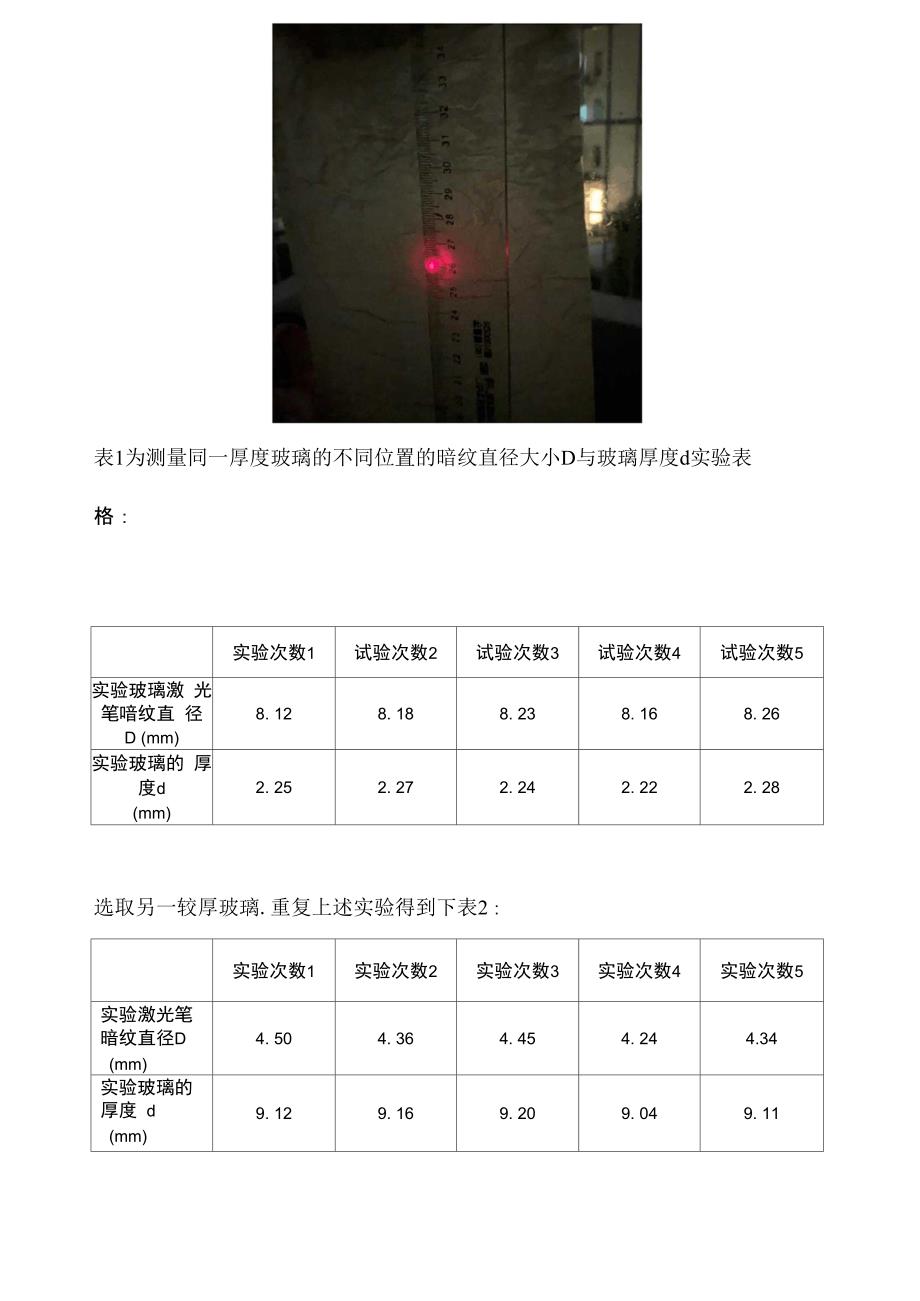 大学居家物理实验-漫反射法测量玻璃折射率_第4页