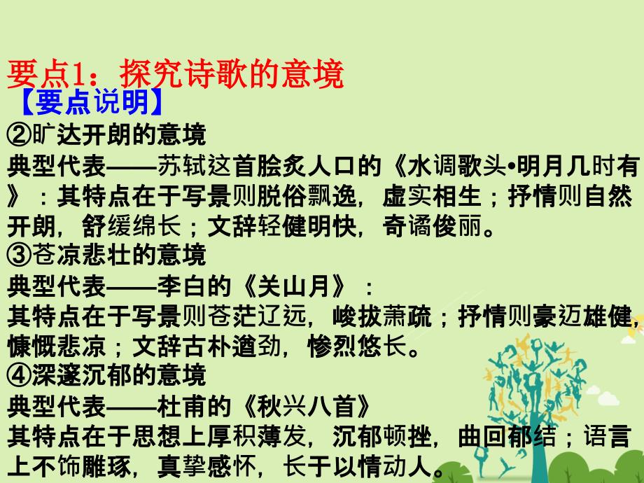 高二语文上学期期末复习备考讲练结合系列专题03山水田园诗课件名师制作优质学案新_第3页