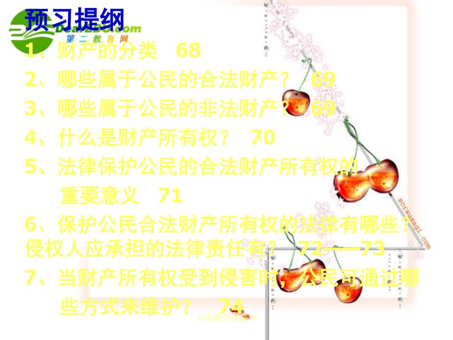 八年级政治下册政治财产属于谁课件人教版_第2页