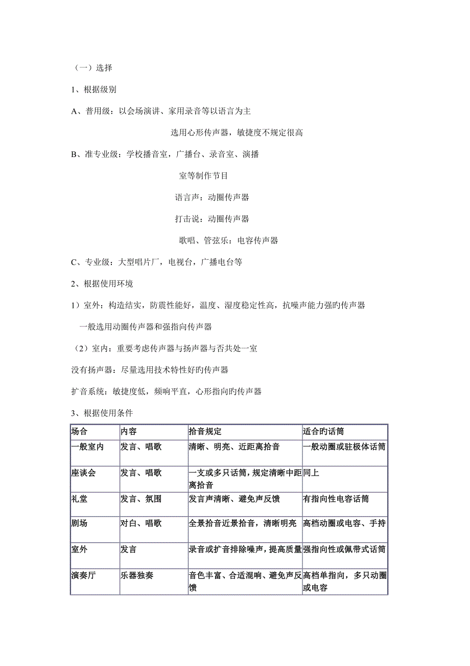 音频重点技术期末复习资料_第5页