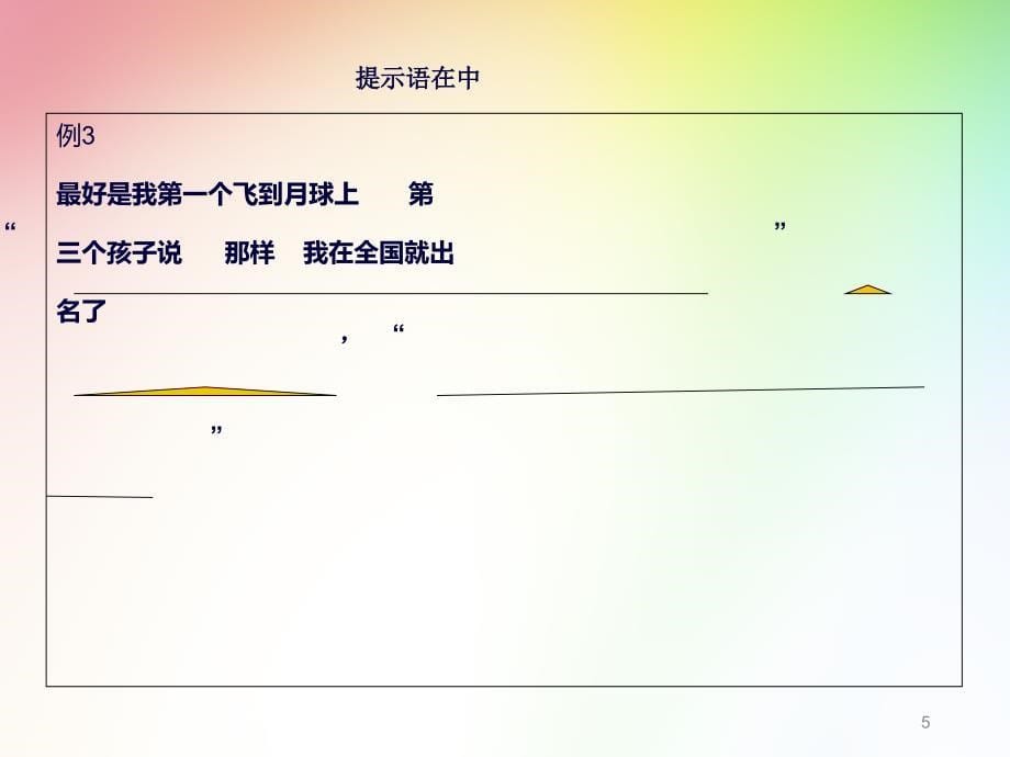 冒号引号的用法ppt课件_第5页