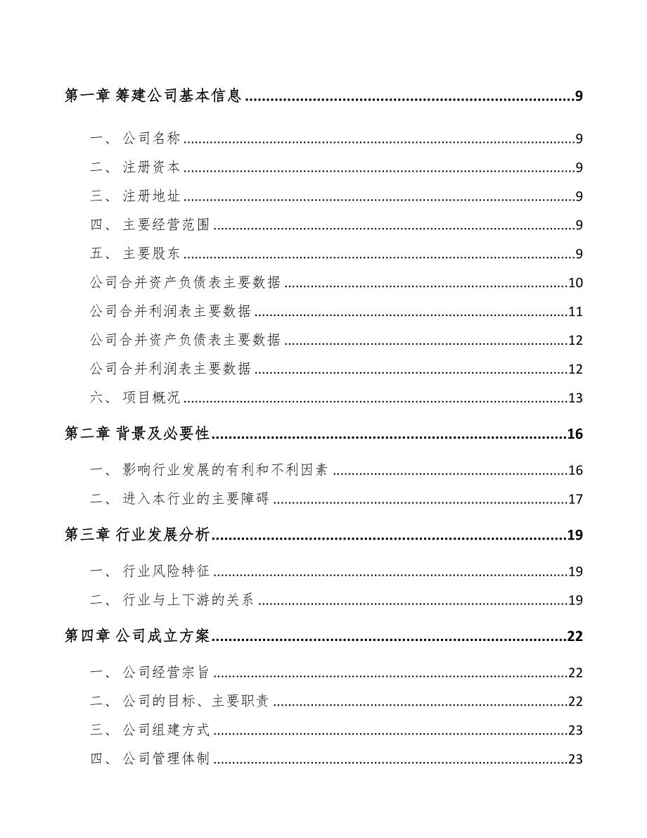 成立年产xxx吨硼铁合金公司组建方案(DOC 80页)_第3页