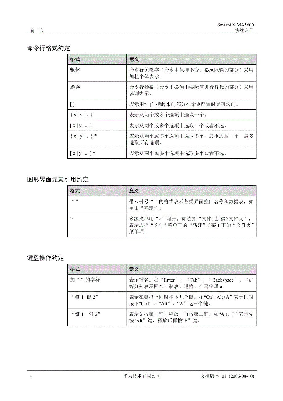 华为-MA5600 快速入门-00-1 扉页00-3 前言.doc_第4页