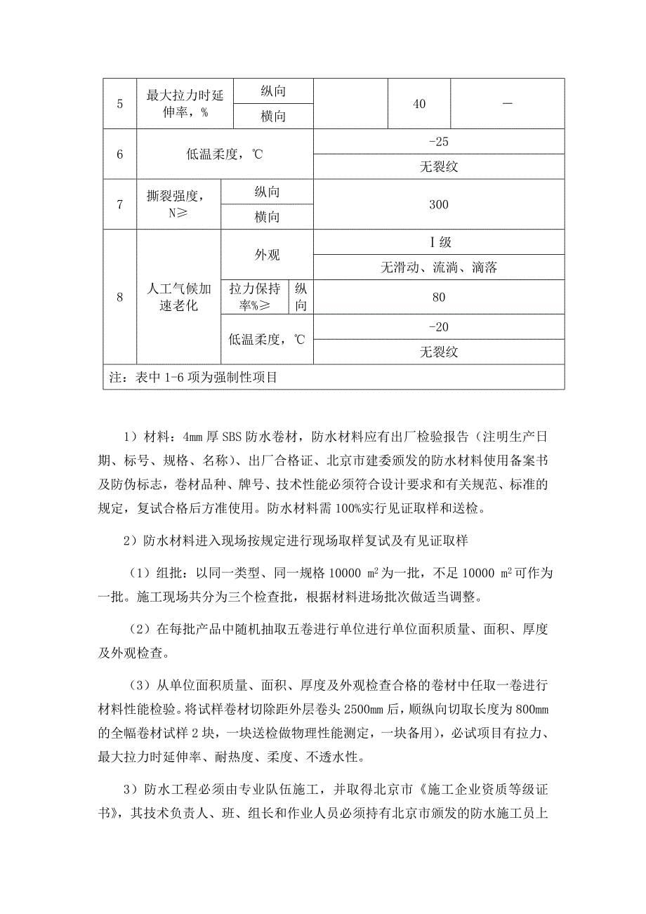 地下防水工程施工方案（21页）_第5页