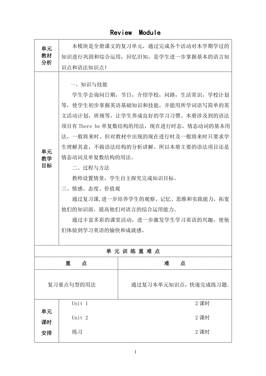 Review_Module教案【定】_第1页