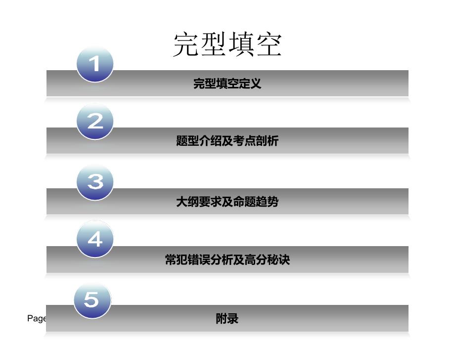 最新大学英语四级考试综合课件之完型填空PPT课件_第2页