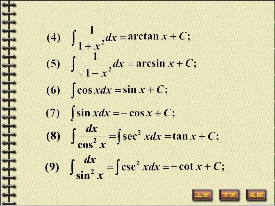 《不定积分的性质》PPT课件_第5页