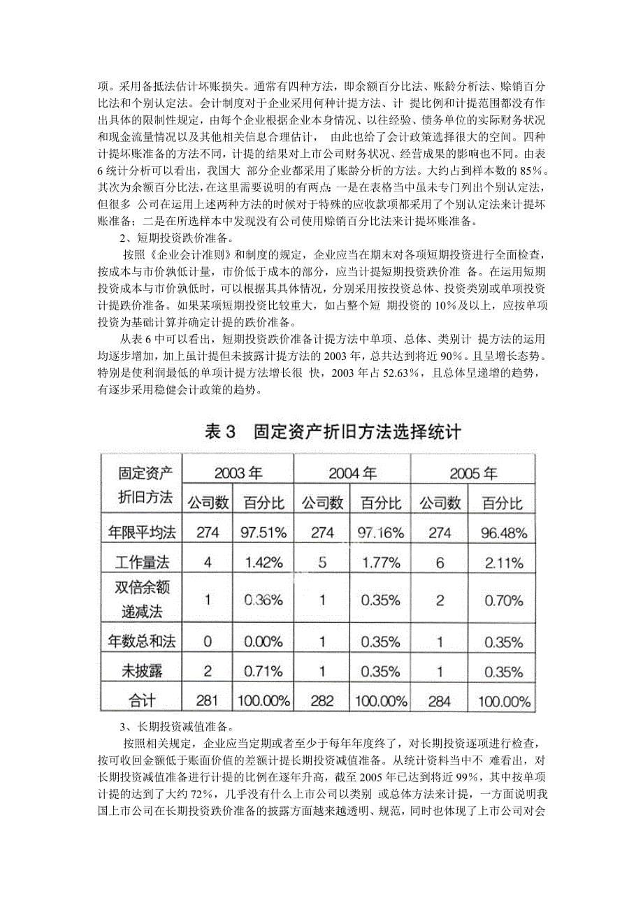 我国上市公司会计政策选择问题研究_第5页