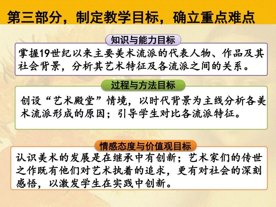 太原年会——美术的辉煌片段说课(东北师大附中曲虹)说课课件[精选文档]_第5页