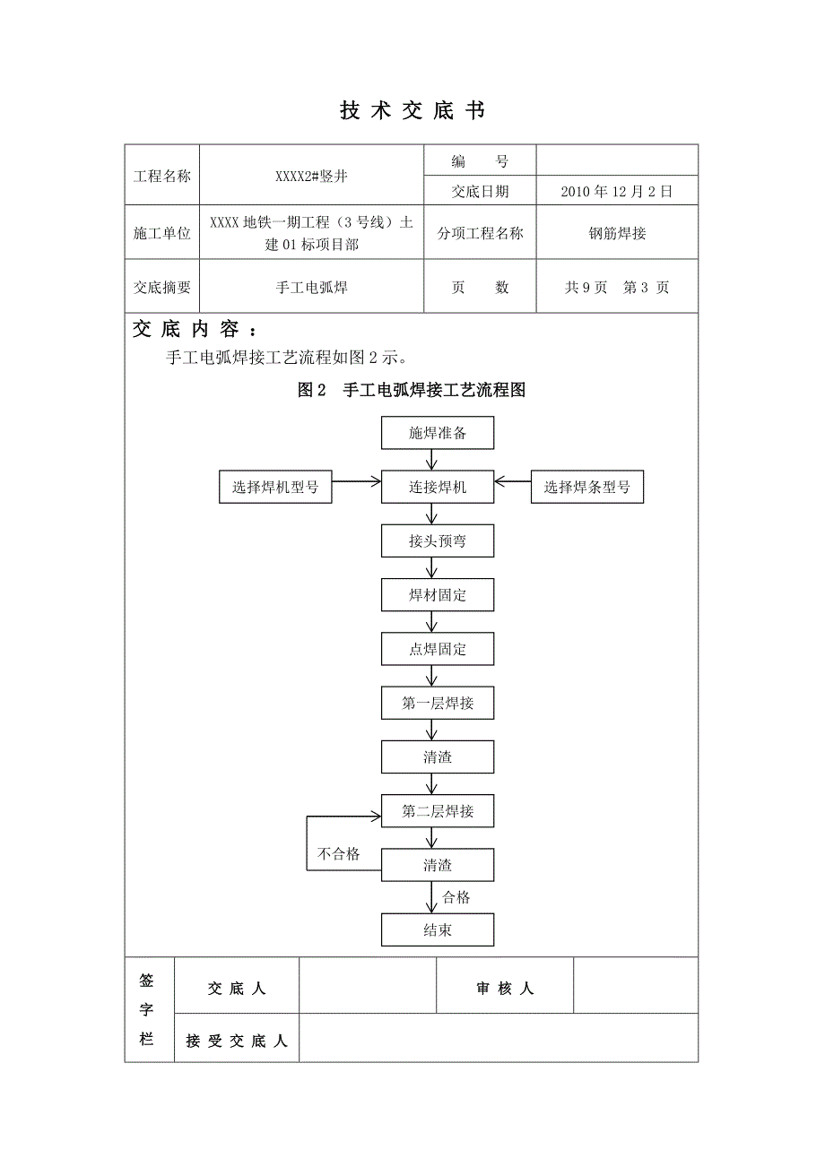 钢筋焊接技术交底(手工电弧焊)_第3页