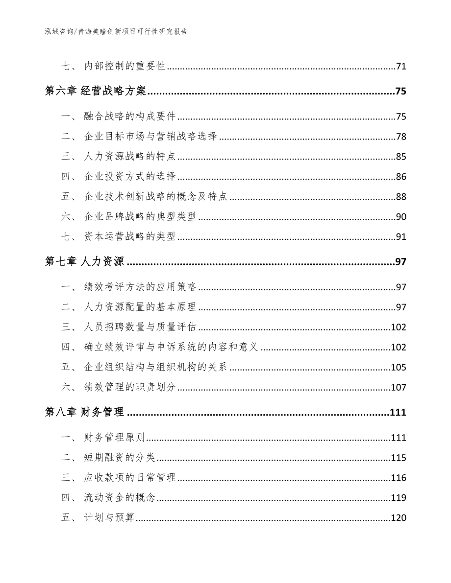 青海美瞳创新项目可行性研究报告_参考范文_第4页