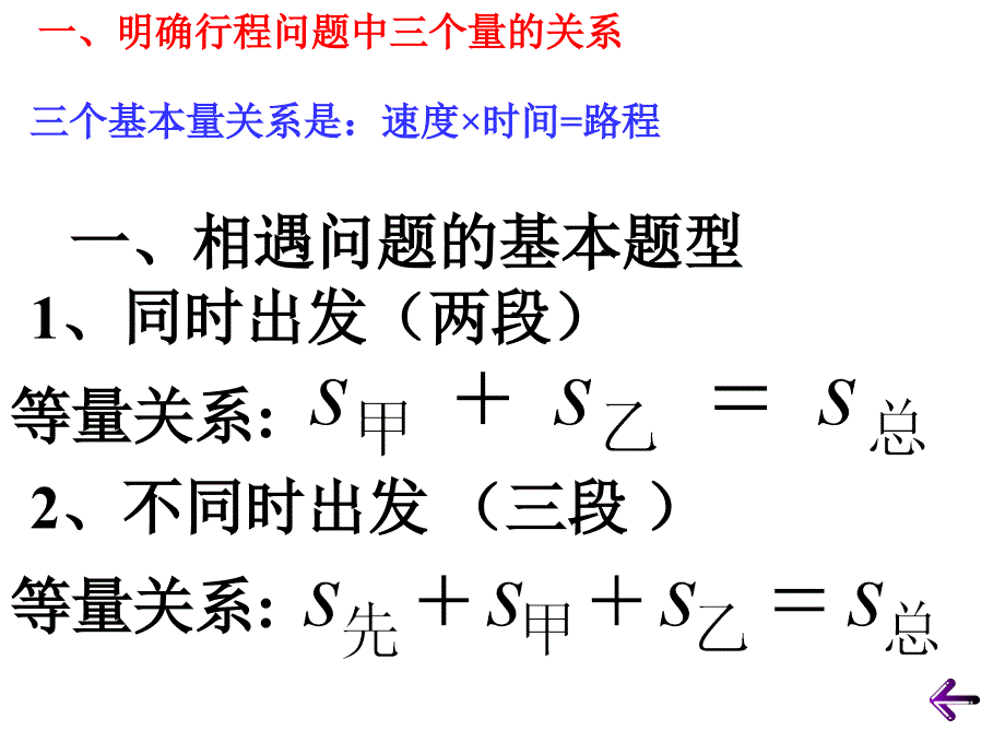 一元一次方程的应用行程问题_第2页