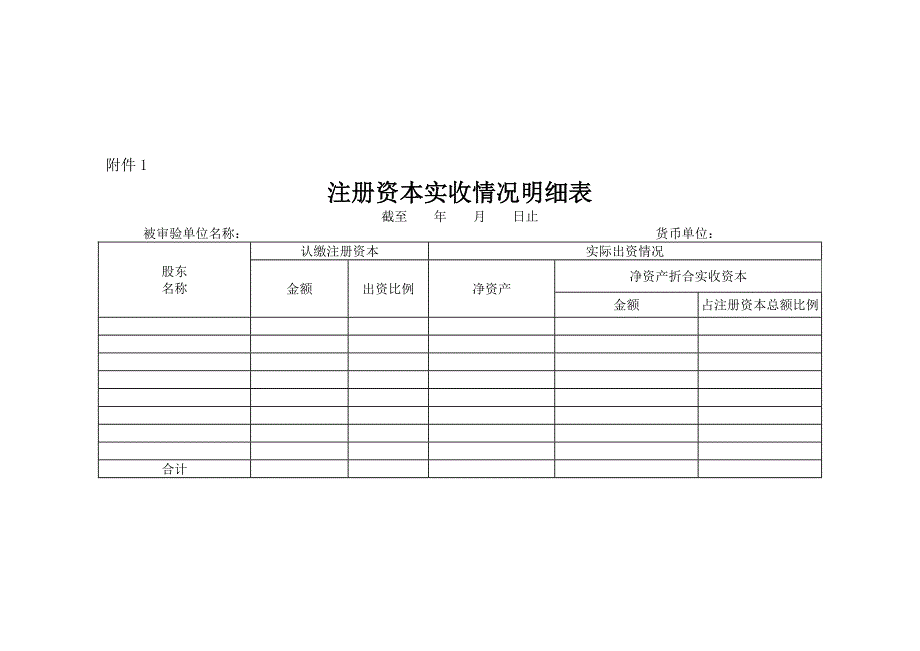 资料公司分立设立有限责任公司验资报告模版_第3页