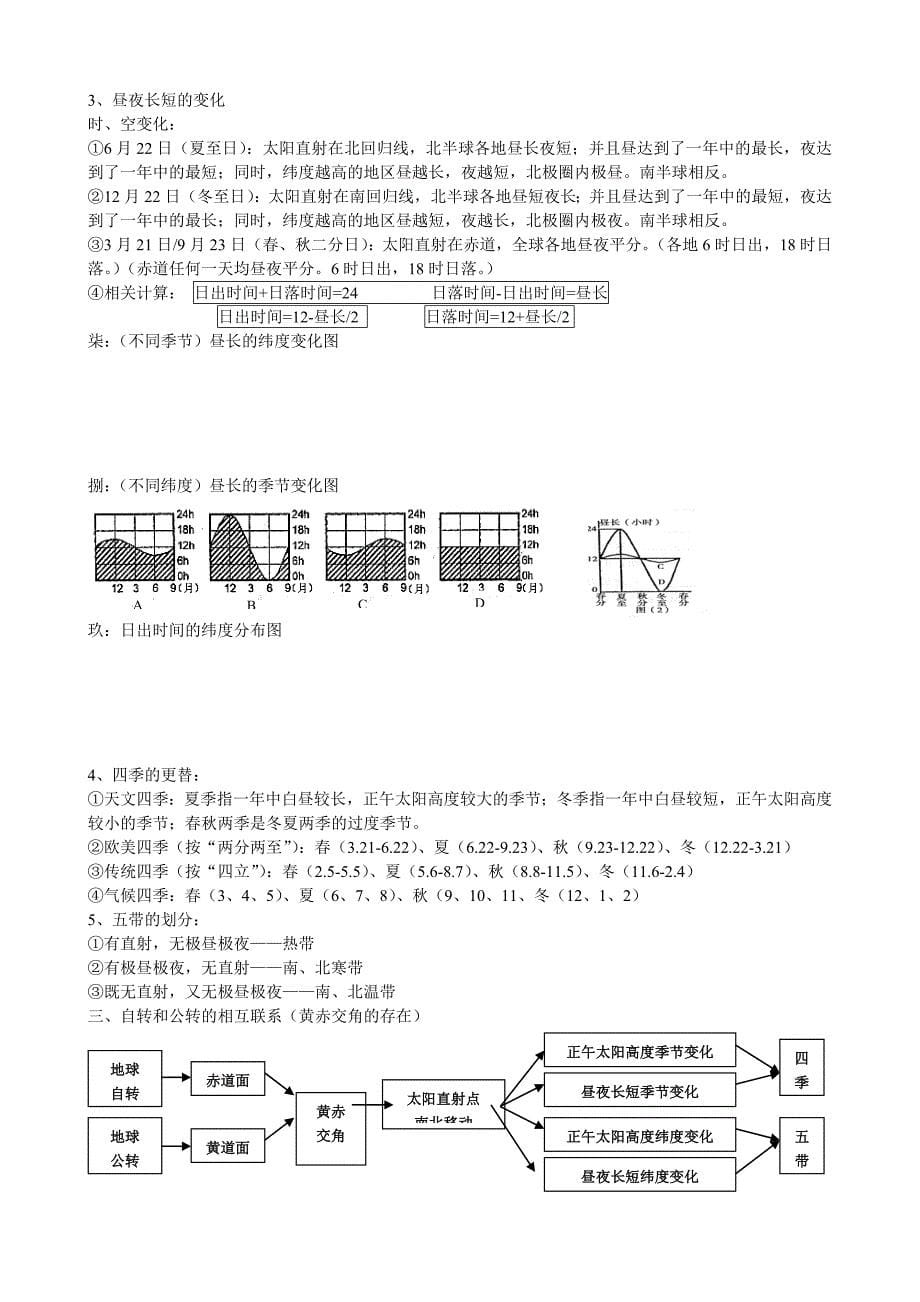 高中地理必需一第一单元_第5页