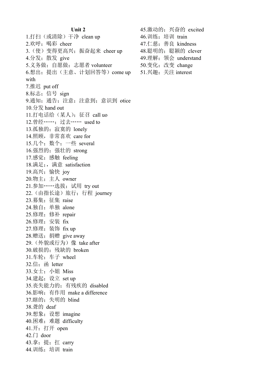 每课一页2014年人教版八年级下册英语单词表.doc_第2页