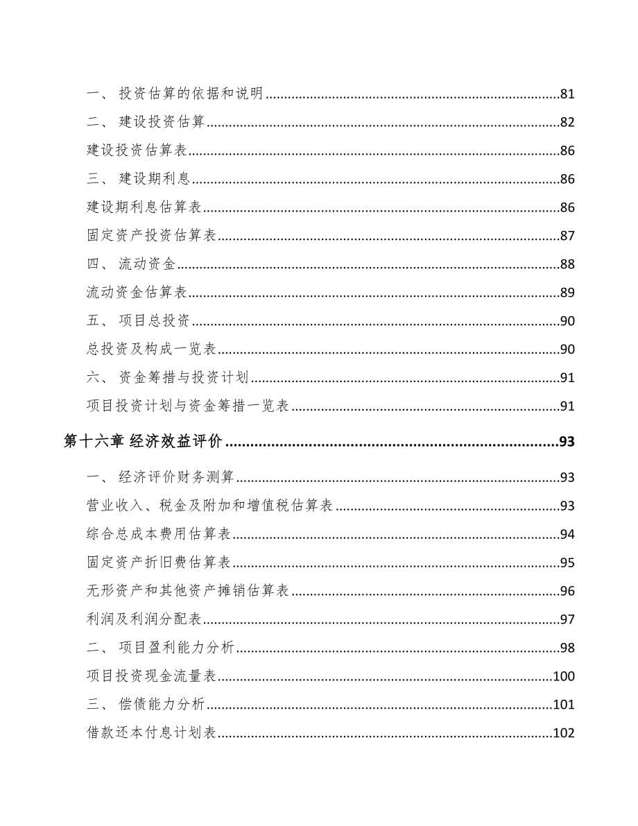 景德镇高分子材料项目可行性研究报告_第5页