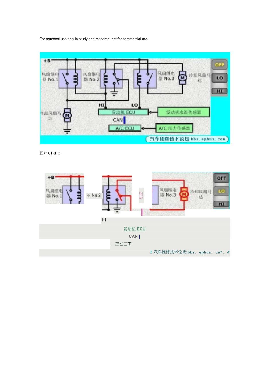 电子风扇继电器介绍_第1页